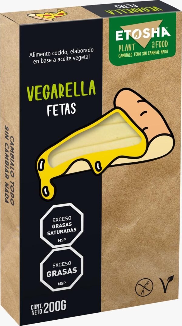 Vegarella fetas 200g (Gluten free)