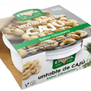 Untable Cajú sabor ciboulette 160g (Gluten free)