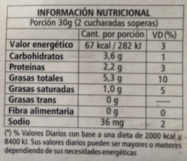 Untable Cajú sabor ciboulette 160g (Gluten free)