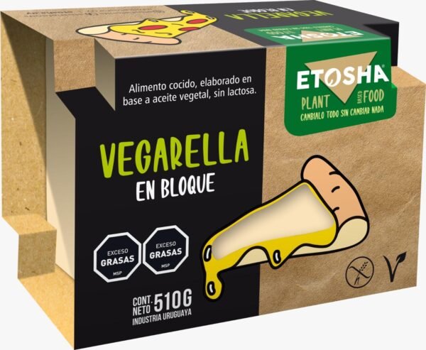Vegarella bloque 510g (Gluten free)