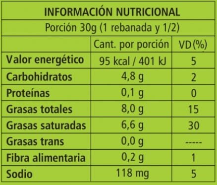 Vegarella fetas 200g (Gluten free)