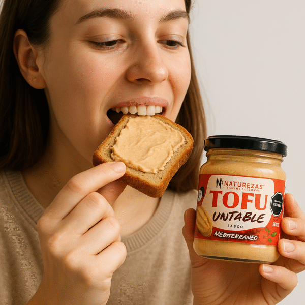 Tofu Untable Sabor Mediterráneo - Naturezas (180 g)