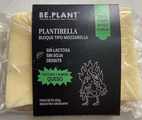Plantirella Bloque Estilo Mozzarella 100% Vegetal | Be.Plant by Jucy Lucy