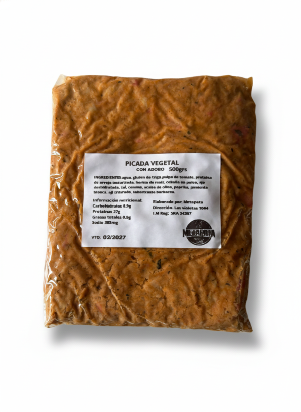 picada vegetal Picada Vegetal con Adobo – 500 g