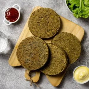 Hamburguesa lentejas XL