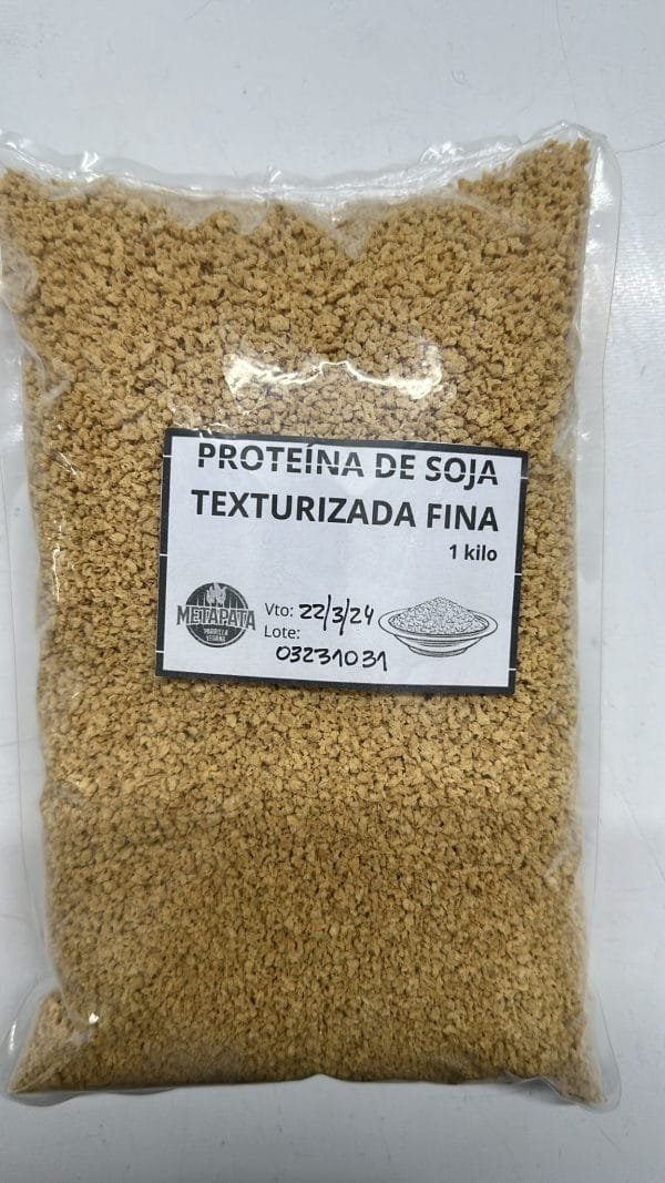Proteina de soja texturizada fina 1k