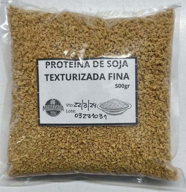 Proteina de soja texturizada fina 500grs