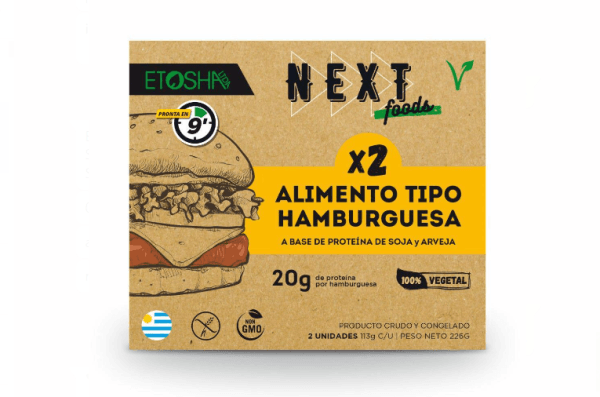 Hamburguesa Next X2 unid. 226g (Gluten free)