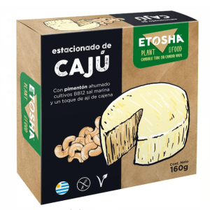 Queso estacionado cajú  160g (Gluten free)