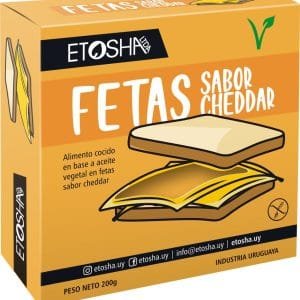 Cheddar en fetas Etosha (Gluten free)