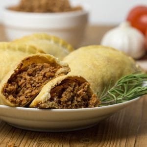 Empanadas de proteína de soja x2