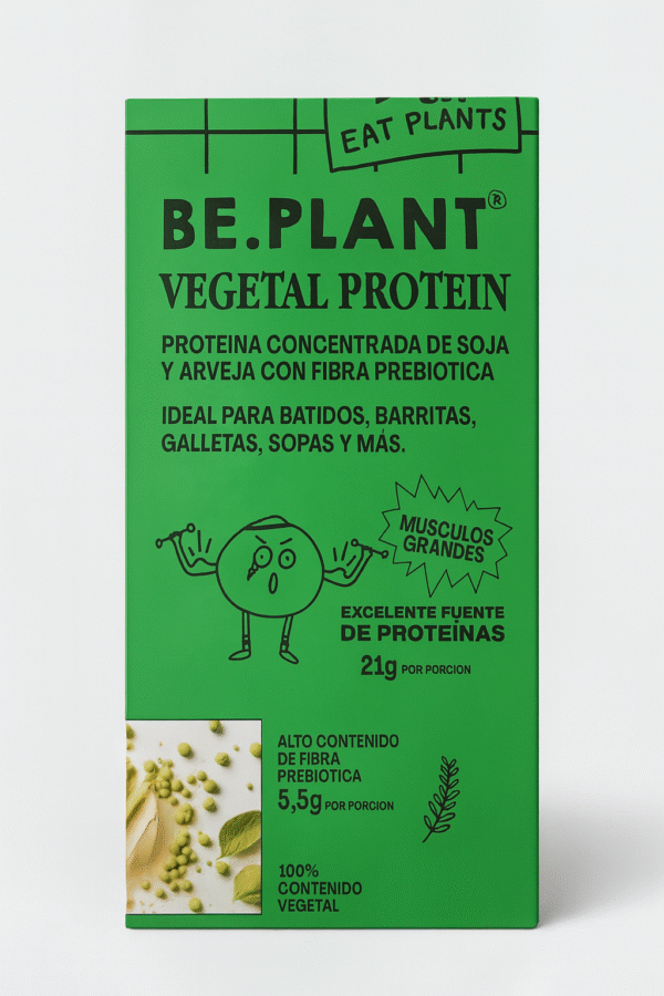 Be.Plant Vegetal Protein - Proteína Vegana con Fibra Prebiótica