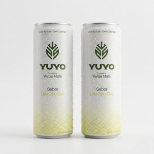 YUYO Yerba Mate - Sabor Limonada (355ml)