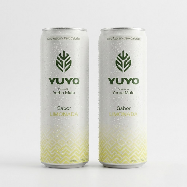 YUYO Yerba Mate - Sabor Limonada (355ml)