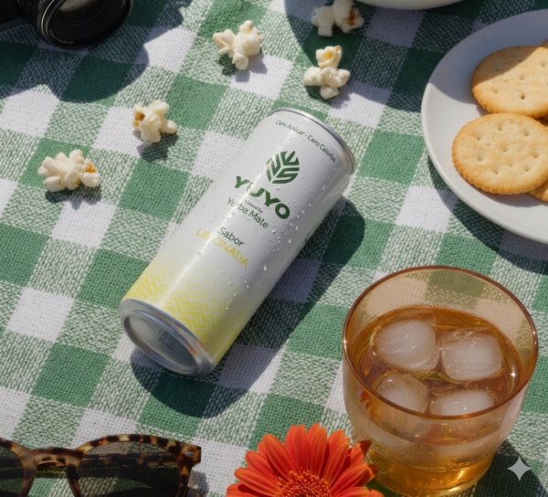 YUYO Yerba Mate - Sabor Limonada (355ml)