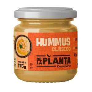 Hummus Clásico "De La Planta" 175g – Sin Gluten y Vegano