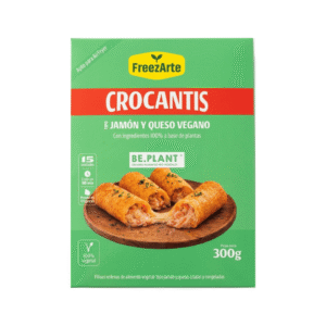 Arrolladito vegano Crocantis de Jamón y Queso Vegano Be Plant/FreezArte - Be.Plant (300g - 15 Unidades)