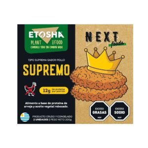 Supremo-Vegano-Sabor-Pollo-ETOSHA-Plant-Based-Food Supremo Vegano Sabor Pollo – ETOSHA (200 g, 2 unidades)